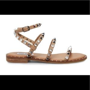 Steve Madden travel tan sandals